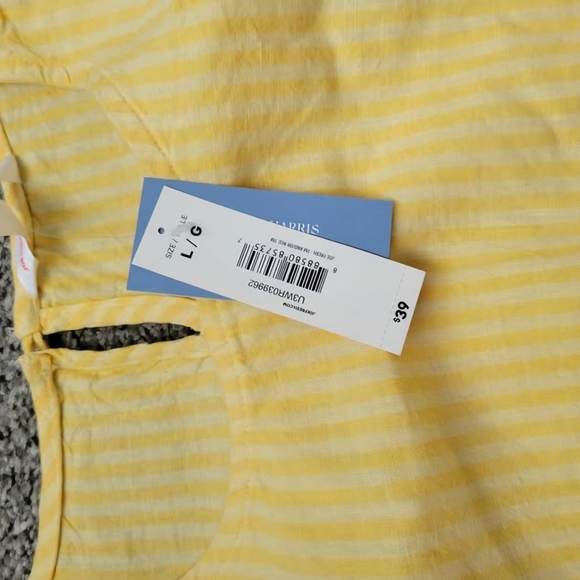 Yellow Ruffled Women's Top - Picture 2 of 2